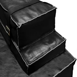 DLA Design Lab Sofas<Docker Black Leather Sofa