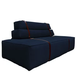 DLA Design Lab Sofas<Docker Blue Navy Velvet Sofa