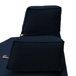 DLA Design Lab Sofas<Docker Blue Navy Velvet Sofa