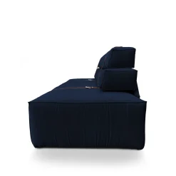 DLA Design Lab Sofas<Docker Blue Navy Velvet Sofa
