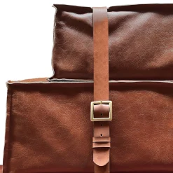 DLA Design Lab Sofas<Docker Cognac Brown Leather Sofa