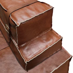 DLA Design Lab Sofas<Docker Cognac Brown Leather Sofa