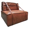 DLA Design Lab Armchairs<Docker Cognac Brown Leather Armchair
