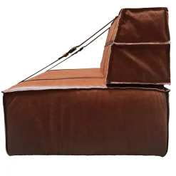 DLA Design Lab Armchairs<Docker Cognac Brown Leather Armchair