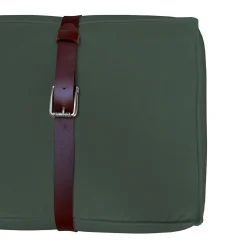 DLA Design Lab Ottomans & Poufs<Docker English Green Velvet Long Pouf