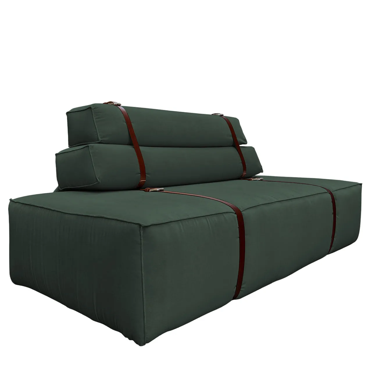 DLA Design Lab Sofas<Docker English Green Velvet Sofa
