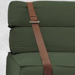 DLA Design Lab Armchairs<Docker English Green Velvet Armchair