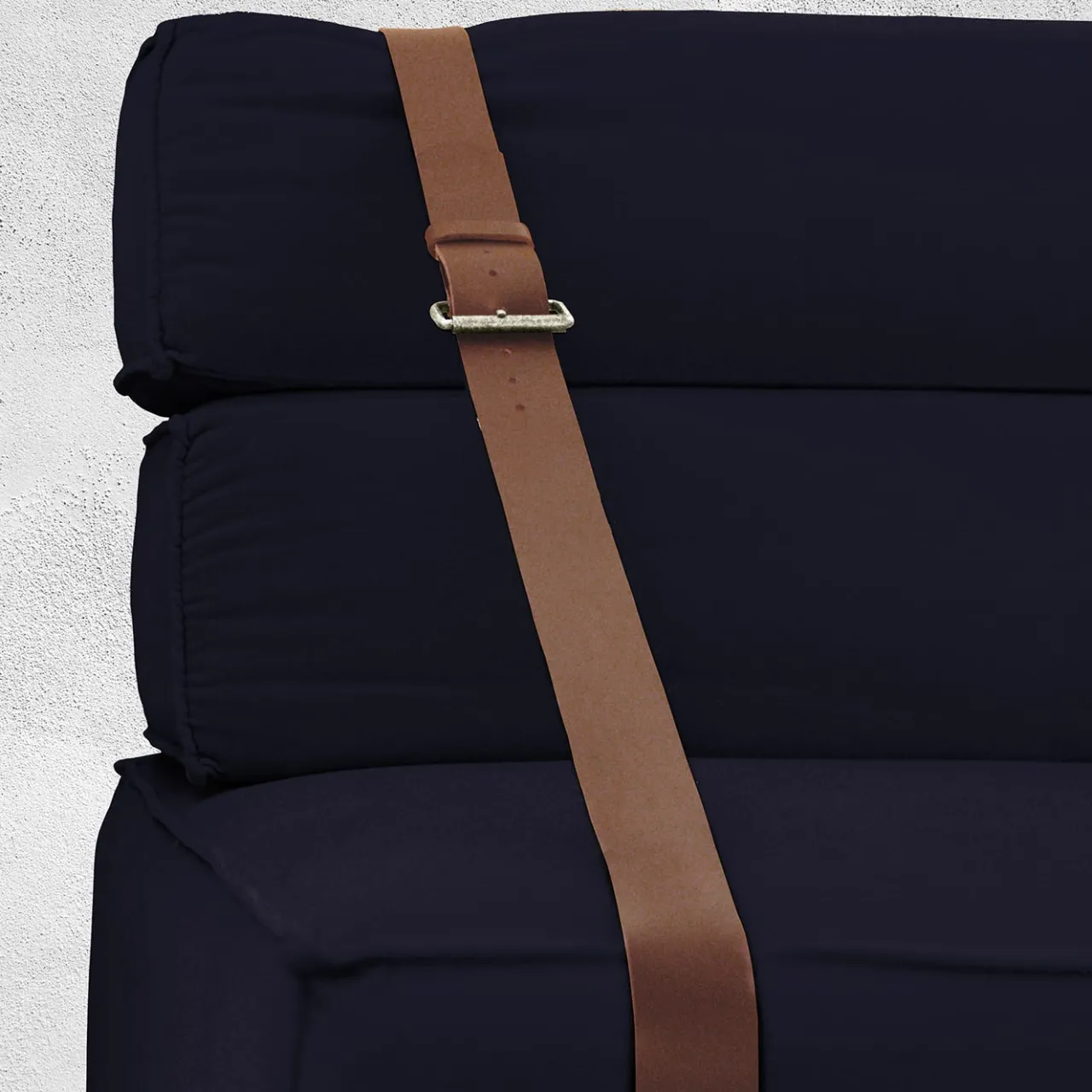 DLA Design Lab Armchairs<Docker Navy Blue Velvet Armchair