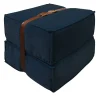 DLA Design Lab Ottomans & Poufs<Docker Navy Velvet Pouf