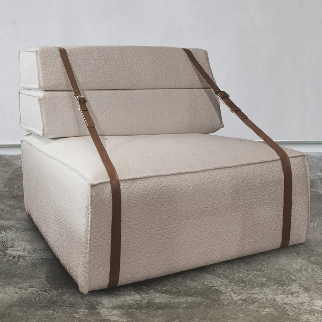 DLA Design Lab Armchairs<Docker White Armchair