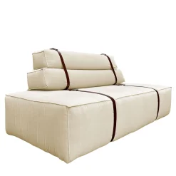 DLA Design Lab Sofas<Docker White Cream Velvet Sofa