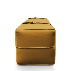 DLA Design Lab Ottomans & Poufs<Docker Yellow Gold Velvet Long Pouf