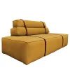 DLA Design Lab Sofas<Docker Yellow Gold Velvet Sofa