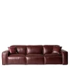 Mantellassi 1926 Sofas<Dodo Mahogany Leather Sofa