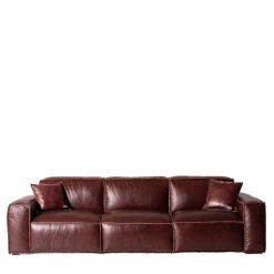 Mantellassi 1926 Sofas<Dodo Mahogany Leather Sofa
