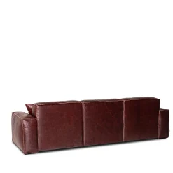 Mantellassi 1926 Sofas<Dodo Mahogany Leather Sofa