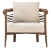 Carpanelli Lounge Chairs<Dolfin Beige Fabric and Ash Loungechair