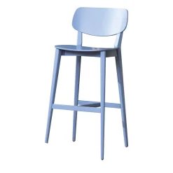 Billiani 1911 Bar Stools<Doll 557 Light Blue Bar Stool by Emilio Nanni