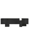 Somaschini Sideboards Buffets<Dolmen Black Ash Sideboard by Dainelli Studio