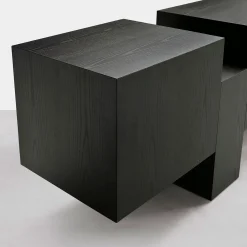 Somaschini Sideboards Buffets<Dolmen Black Ash Sideboard by Dainelli Studio