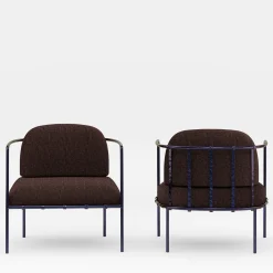 Dante Negro Outdoor Armchairs<Dolmen Brown Armchair by Margherita Rui