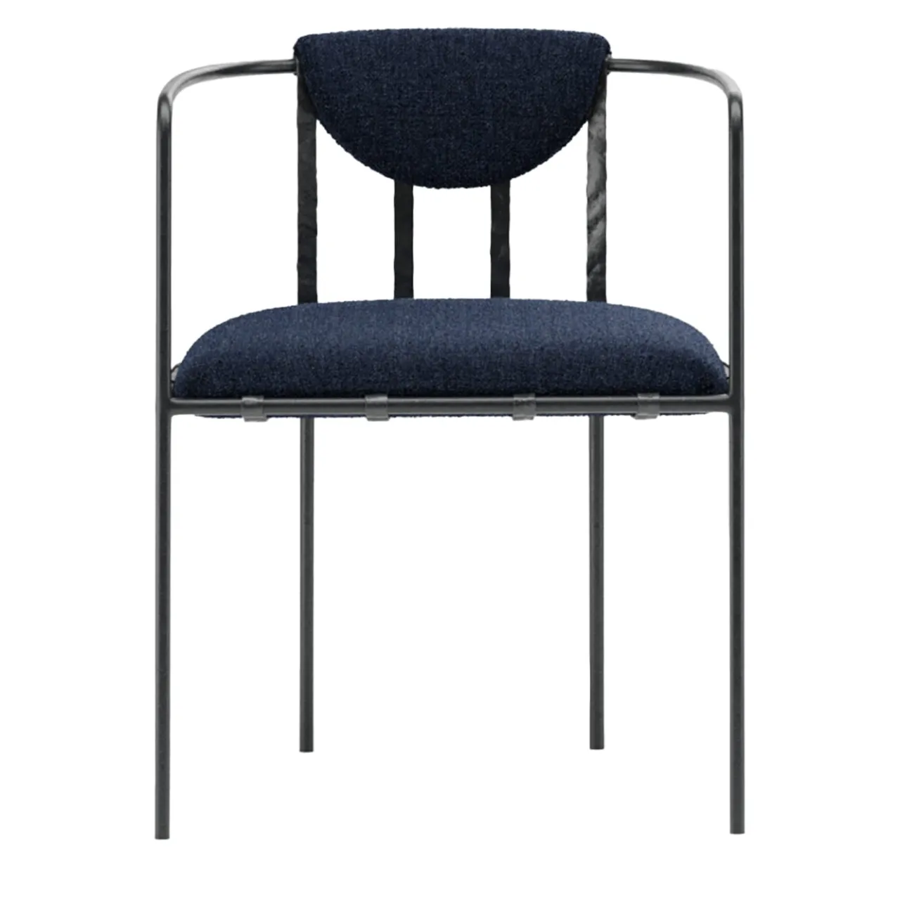 Dante Negro Chairs<Dolmen Graphite Chair by Margherita Rui