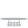 Dante Negro Outdoor Coffee Tables<Dolmen Metal Coffee Table by Margherita Rui