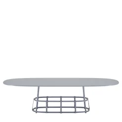 Dante Negro Outdoor Coffee Tables<Dolmen Metal Coffee Table by Margherita Rui