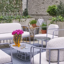Dante Negro Outdoor Coffee Tables<Dolmen Metal Coffee Table by Margherita Rui