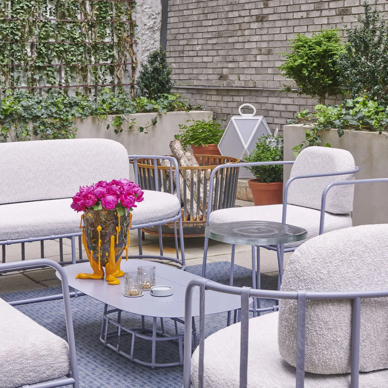 Dante Negro Outdoor Sofas & Benches<Dolmen Neve Sofa by Margherita Rui