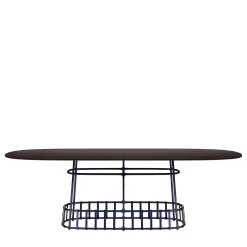 Dante Negro Outdoor Dining Tables<Dolmen Oval Dining Table by Margherita Rui