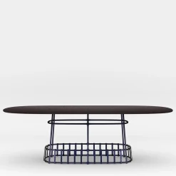 Dante Negro Outdoor Dining Tables<Dolmen Oval Dining Table by Margherita Rui
