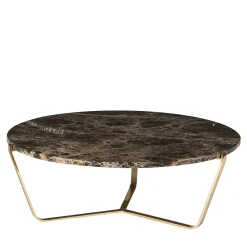 VGnewtrend Coffee Tables<Dolomiti Emperador Marble Low Coffee Table