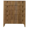 Modesign Dressers<Domino 5-Drawer Canaletto Walnut Chest of Drawers