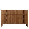 Modesign Dressers<Domino Dresser in Walnut Canaletto Wood