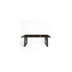 La Sartoria del Marmo by Lombardi Marmi Dining Tables<Domino Sahara Noir Dining Table