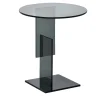 Glas Italia Side Tables<Don Gerrit All-Gray Side Table by Jean-Marie Massaud