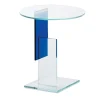 Glas Italia Side Tables<Don Gerrit Blue Side Table By Jean-Marie Massaud