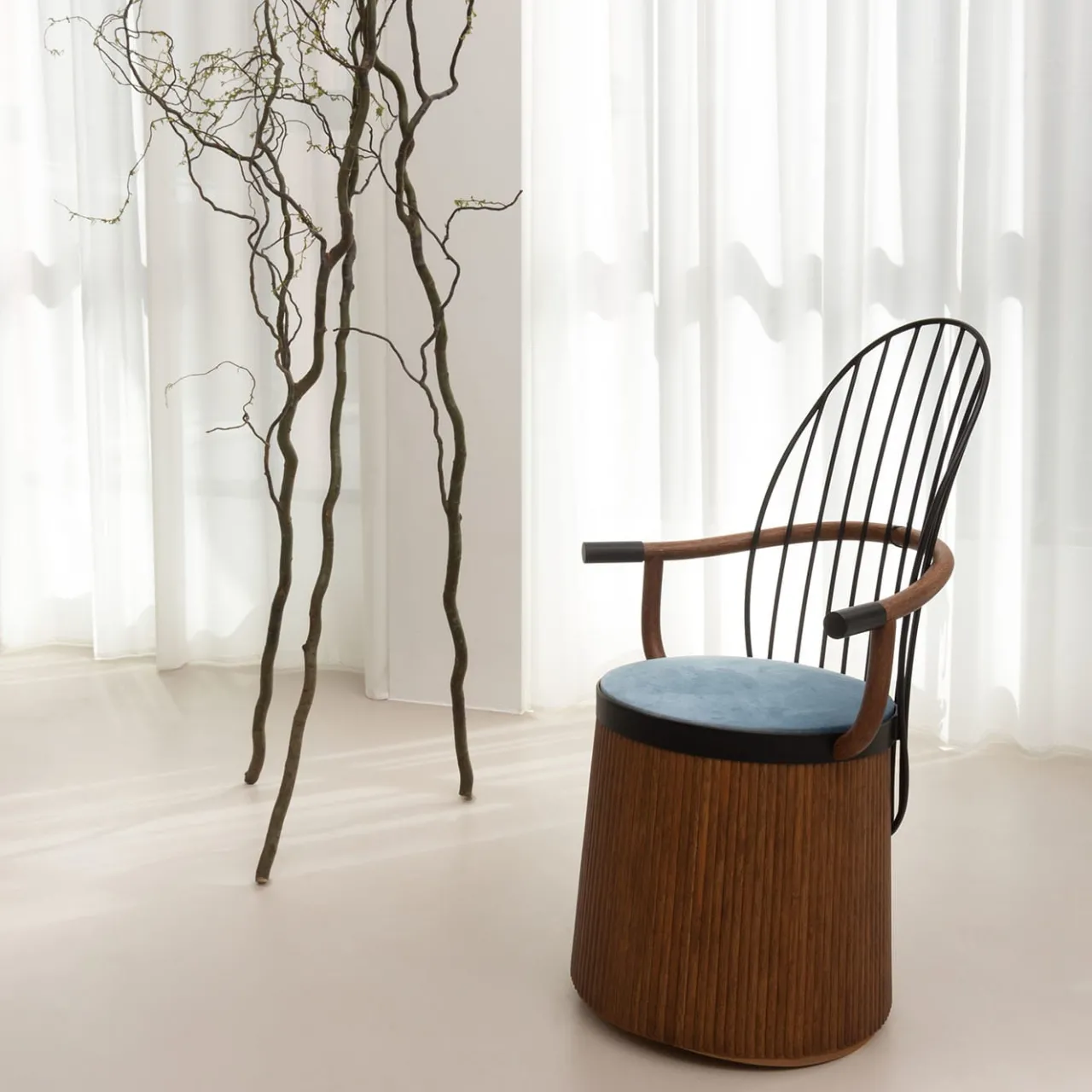 Bottega Intreccio Chairs<Dondolina #4 Rocking Chair by Antonio Aricò