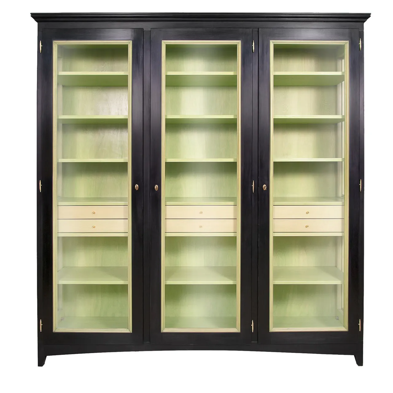 Ebanisteria Roberto Gambella Cabinets<3-Door Display Cabinet