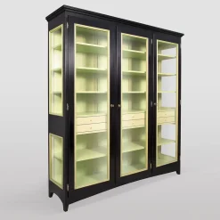 Ebanisteria Roberto Gambella Cabinets<3-Door Display Cabinet