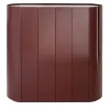 Laura Meroni Cabinets<6-Door Medium Glossy Red-Lacquered Cabinet