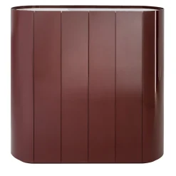 Laura Meroni Cabinets<6-Door Medium Glossy Red-Lacquered Cabinet