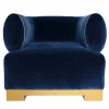Radice Armchairs<Dorado Prussian Blue Armchair