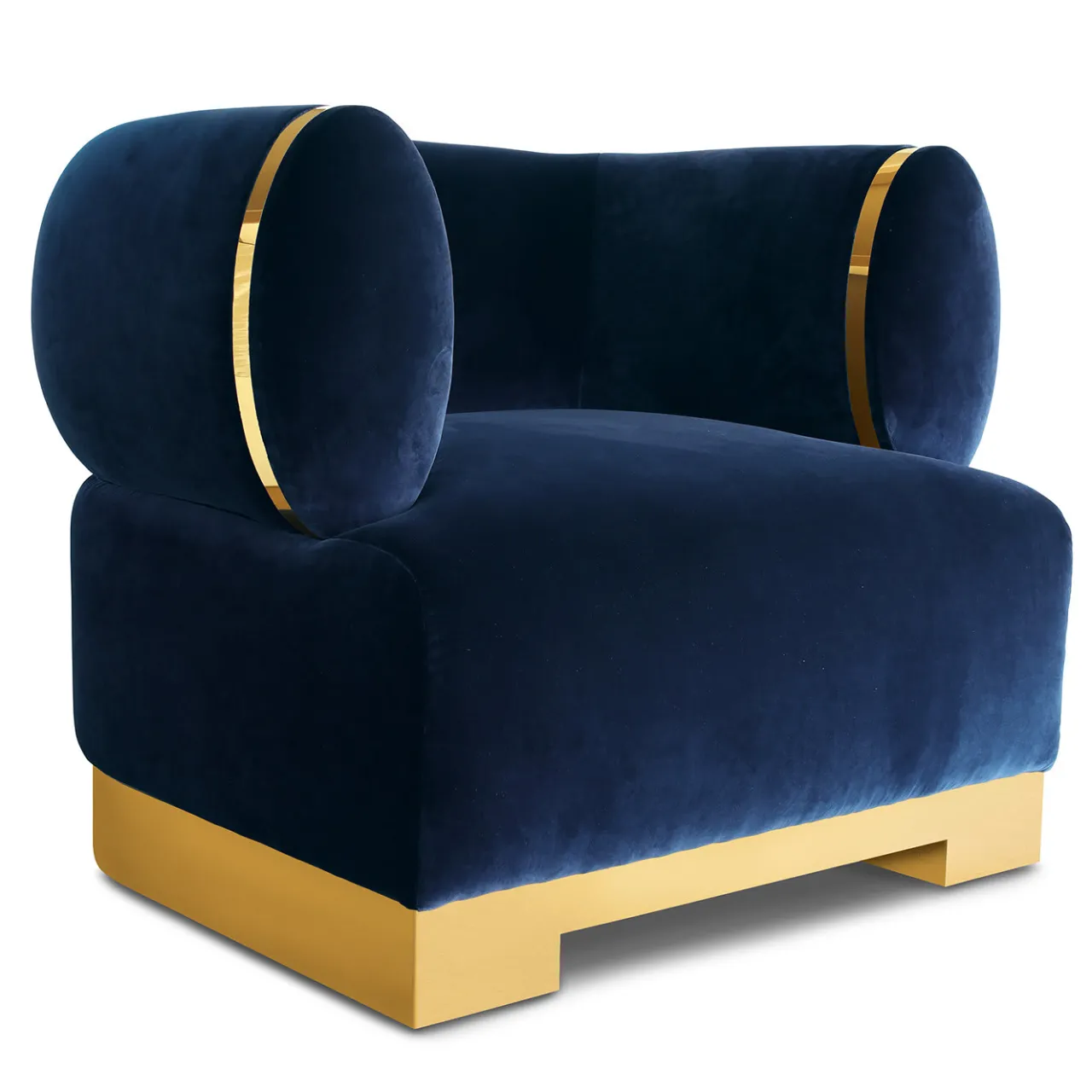 Radice Armchairs<Dorado Prussian Blue Armchair