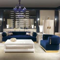 Radice Armchairs<Dorado Prussian Blue Armchair