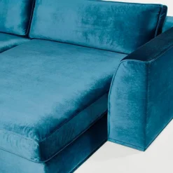 Sicis Chaises<Dorian Blue Chaise Loungue