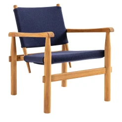 Cassina Outdoor Chairs & Stools<Doron Hotel Blue Outdoor Chair by Charlotte Perriand
