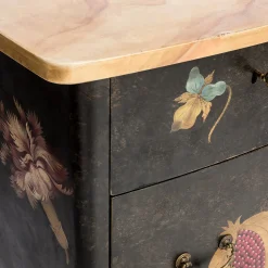 Porte Italia Dressers<Dorsoduro Black Chest of Drawers