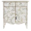 Porte Italia Dressers<Dorsoduro Chalky White Chest of Drawers With Leaves